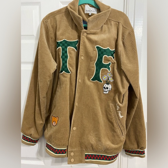 Teddy Fresh Bomber Jacket Like New - Picture 1 of 4